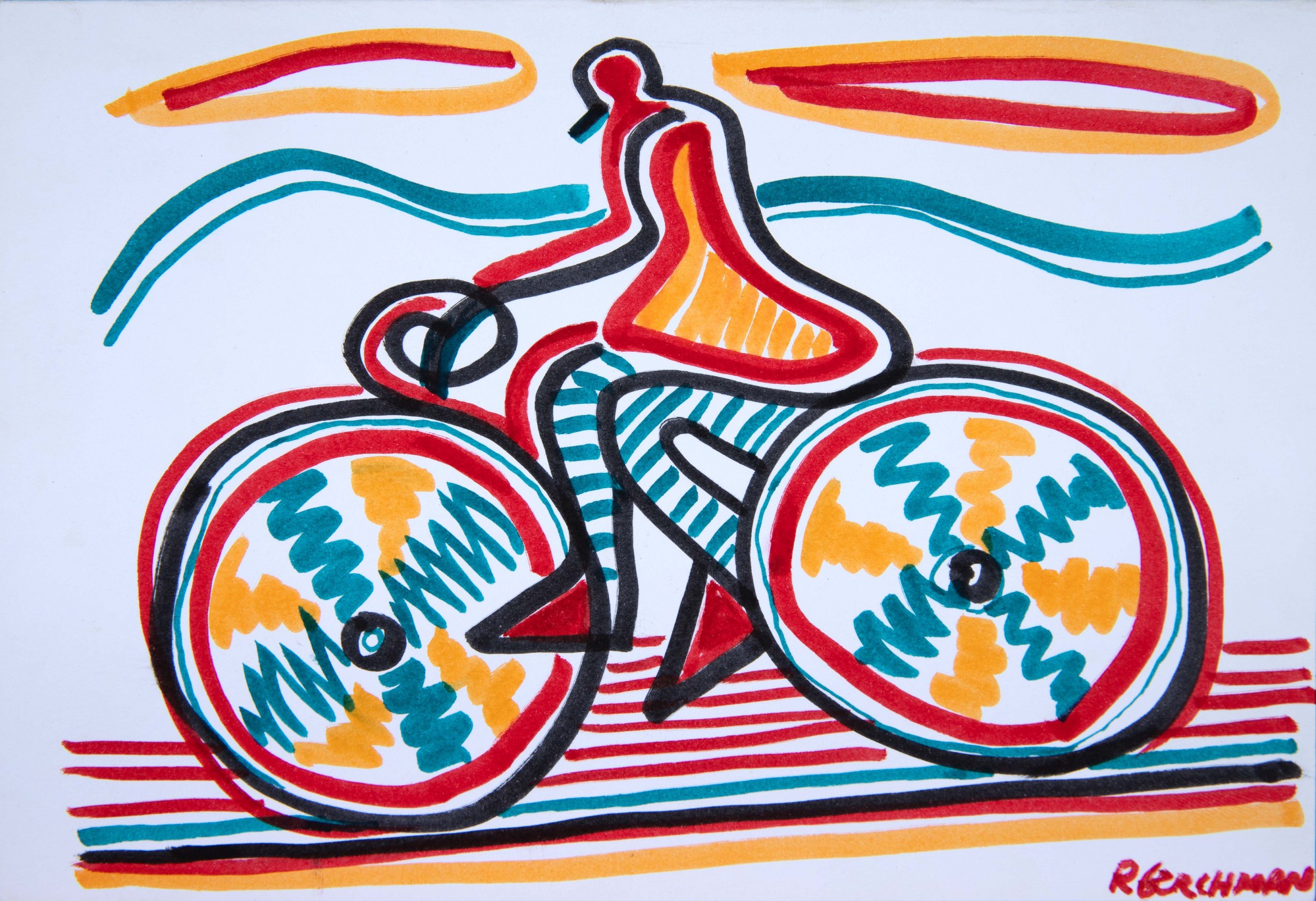 Rubens Gerchman - Ciclista