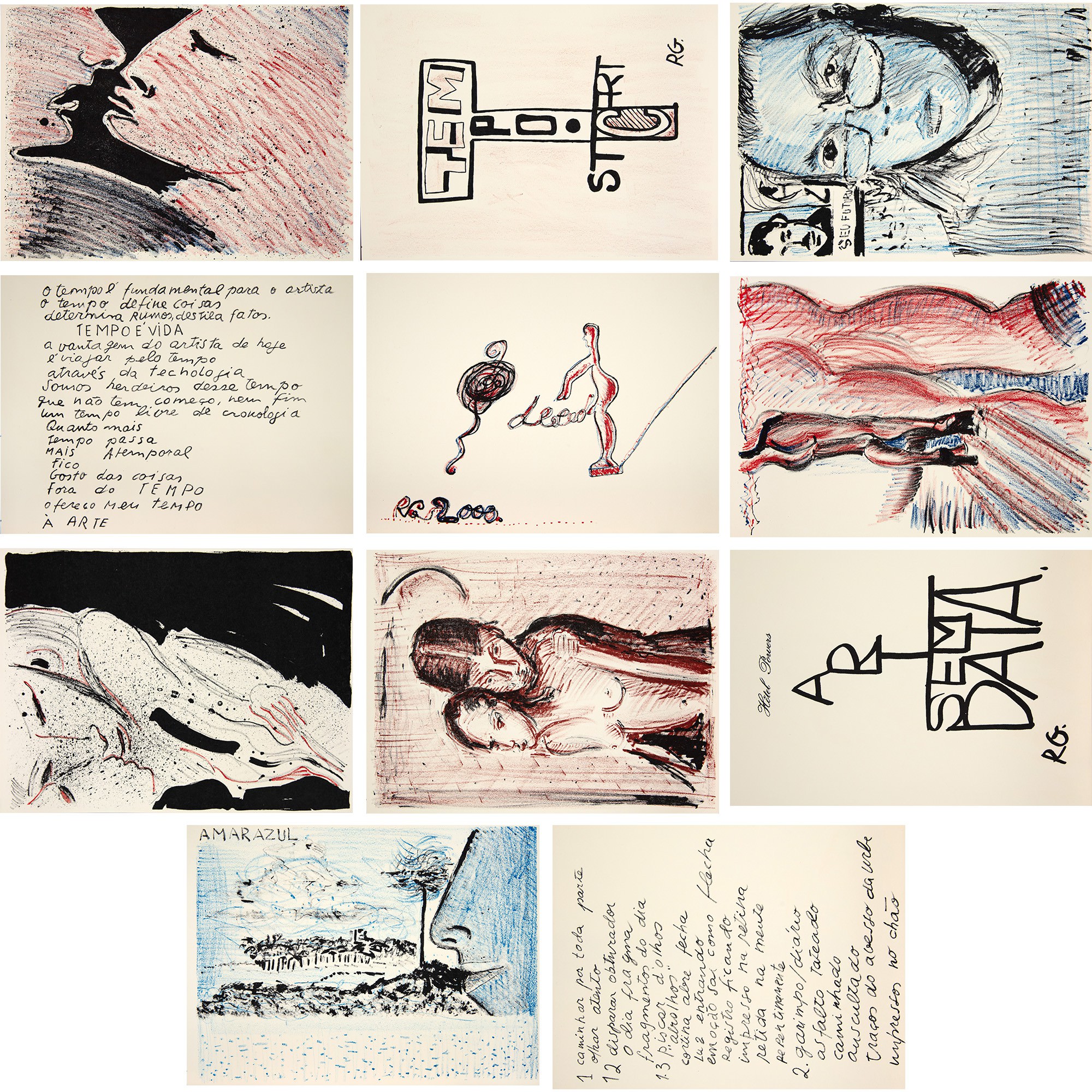 Rubens Gerchman - Gerchman - Livro Cahiers D‘artiste