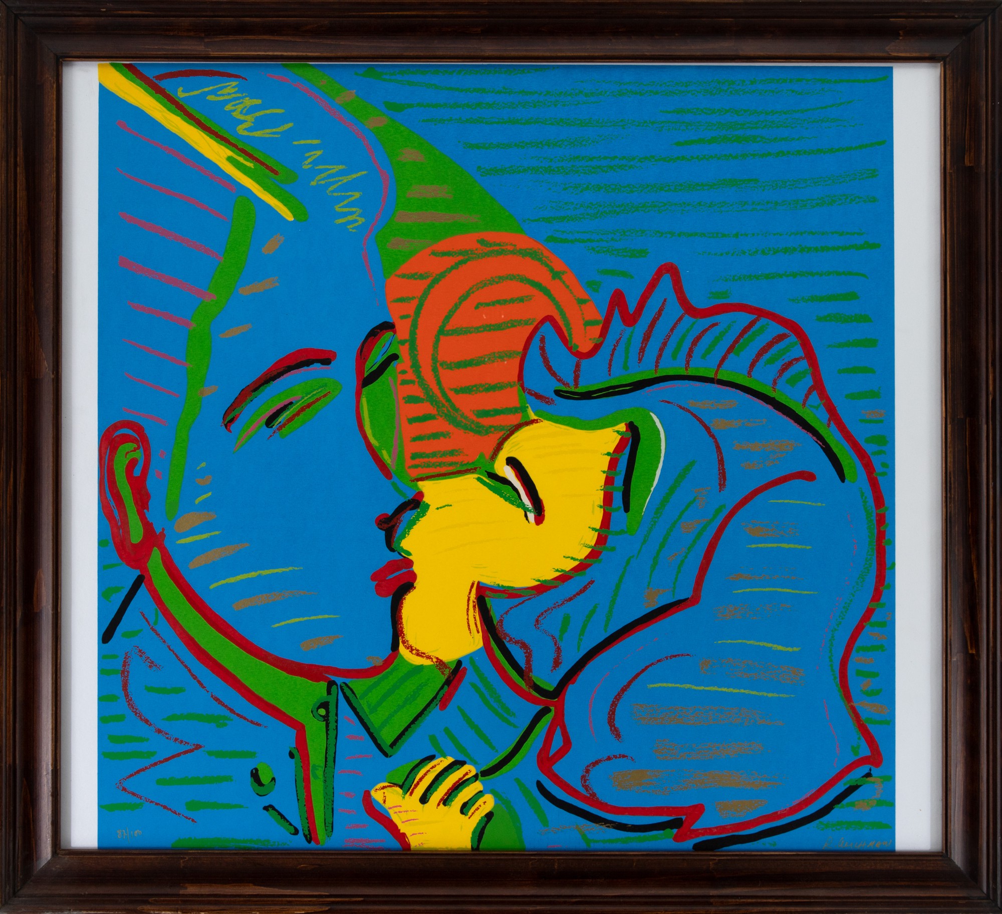 Rubens Gerchman - O Beijo