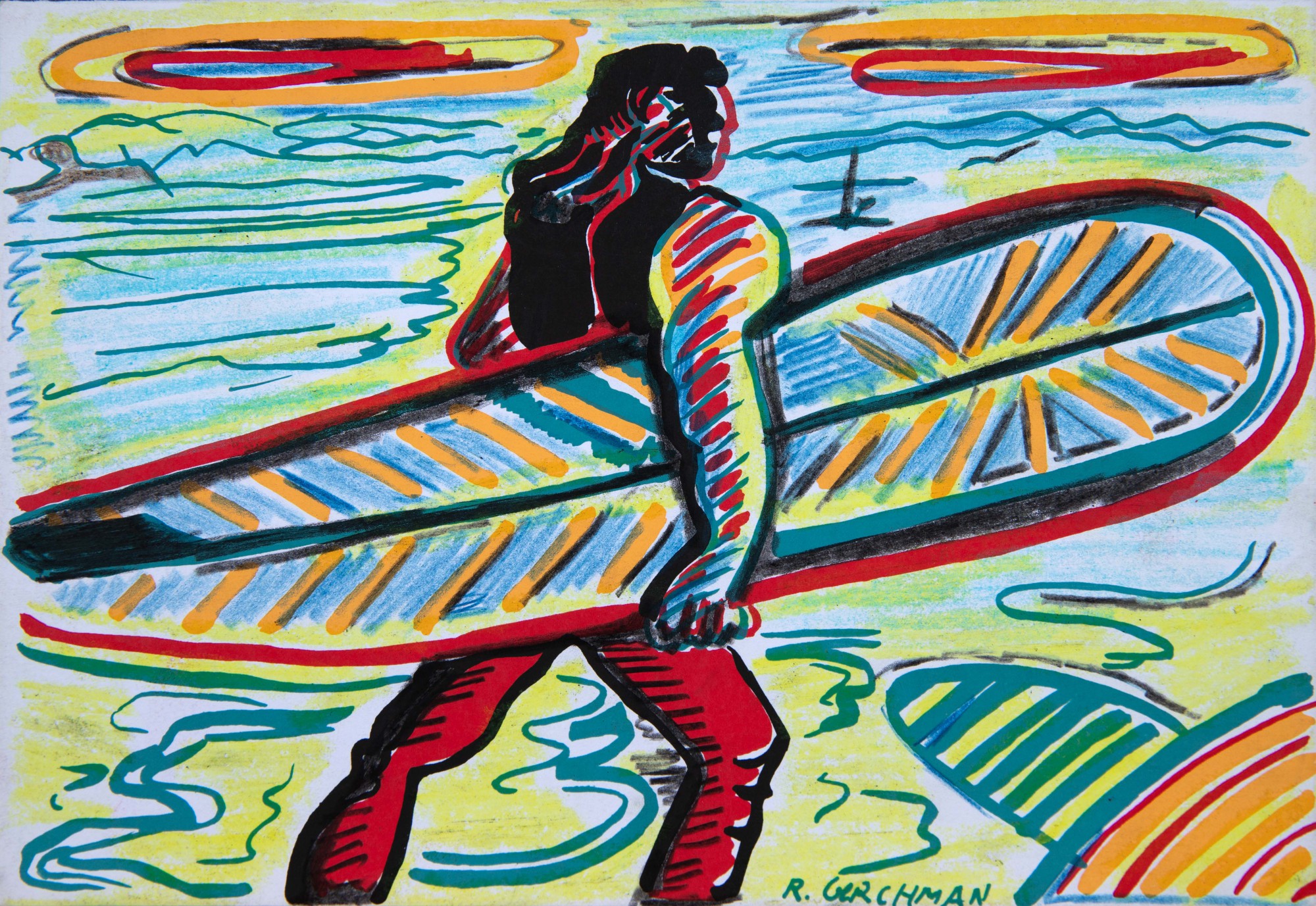 Rubens Gerchman - Surfista