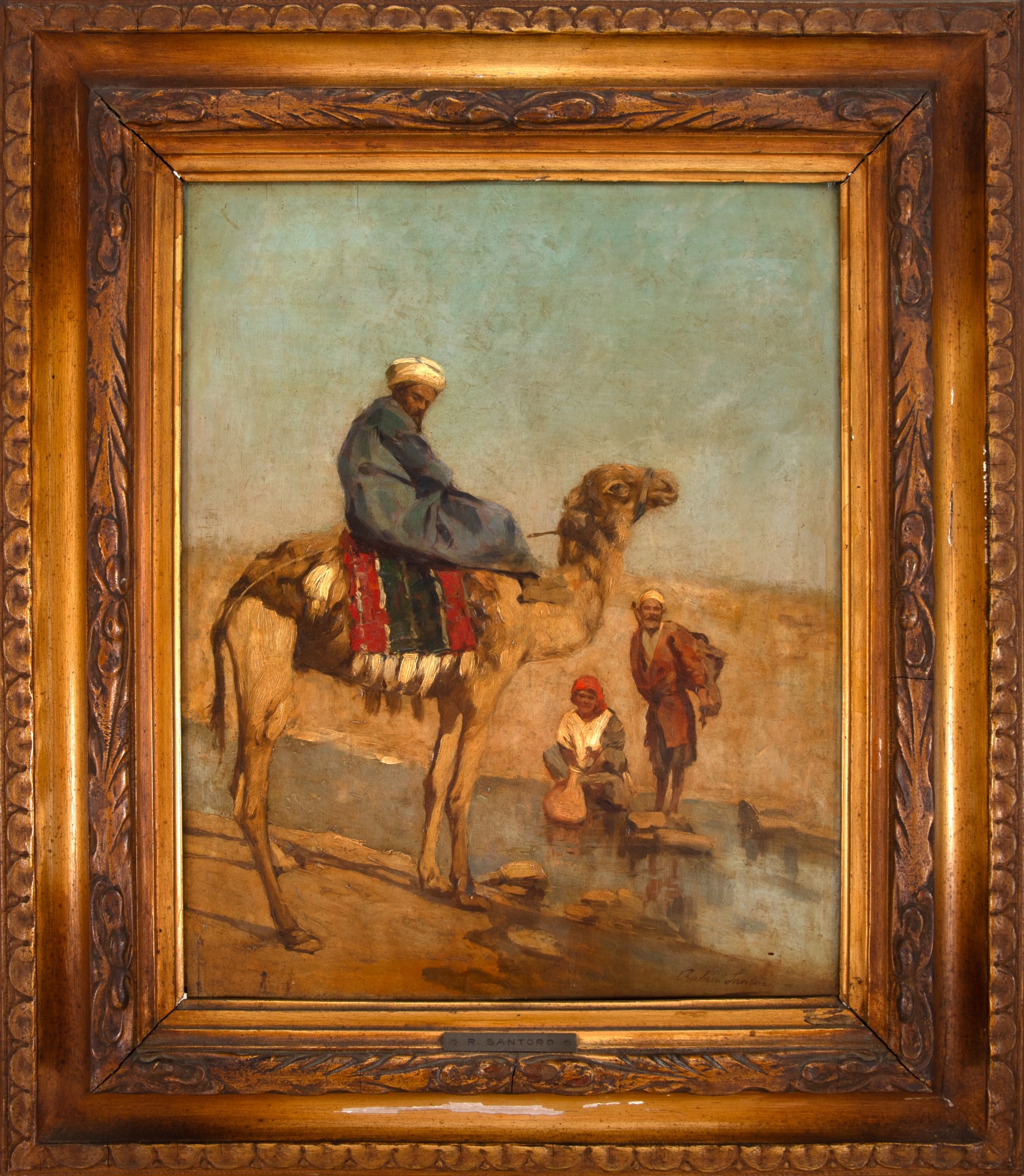 Rubens Santoro - Árabes e Camelo