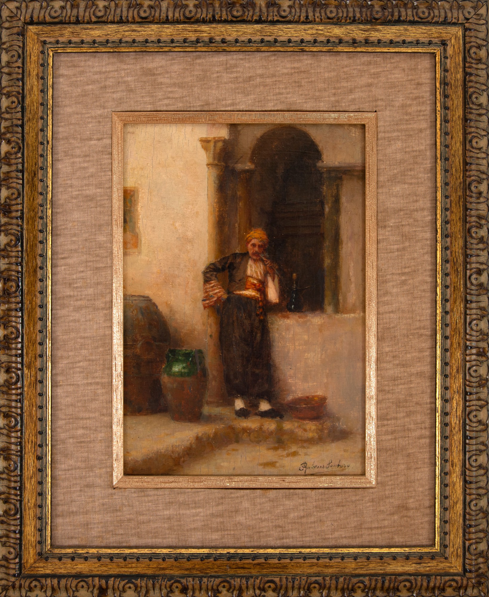 Rubens Santoro - Personagem Árabe à Janela