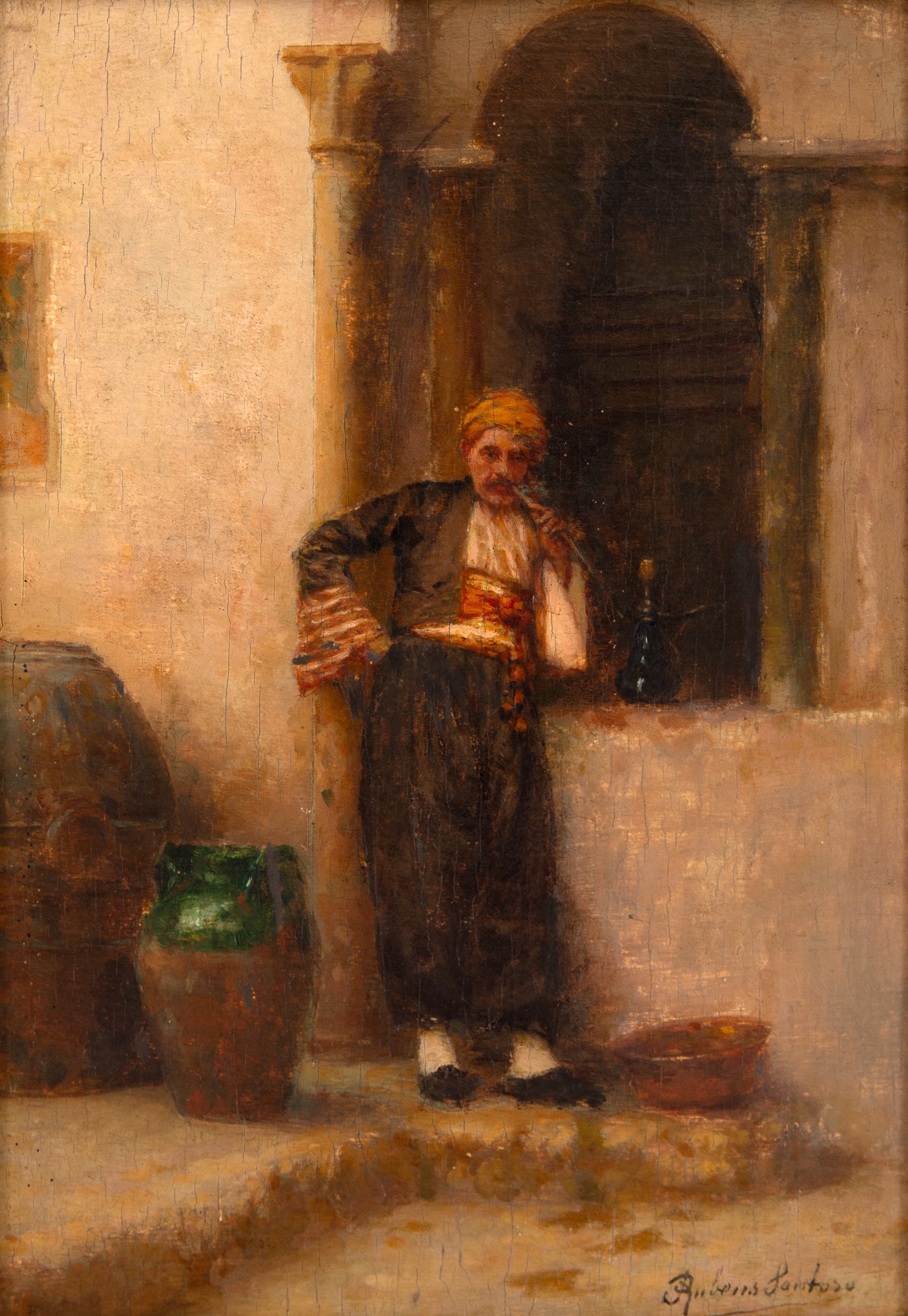 Rubens Santoro - Personagem Árabe à Janela