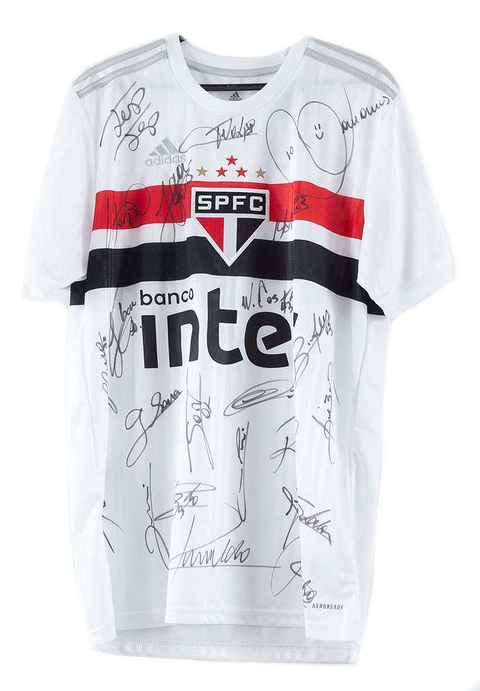 São Paulo Futebol Clube - Camisa do São Paulo assinada pelo time