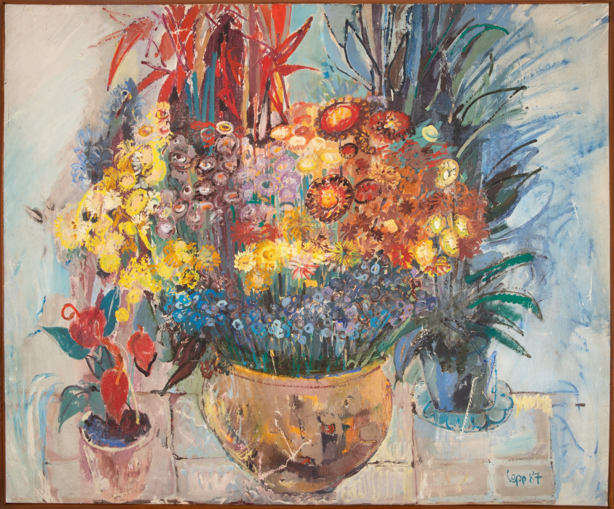 Sepp Baendereck - Vaso de Flores