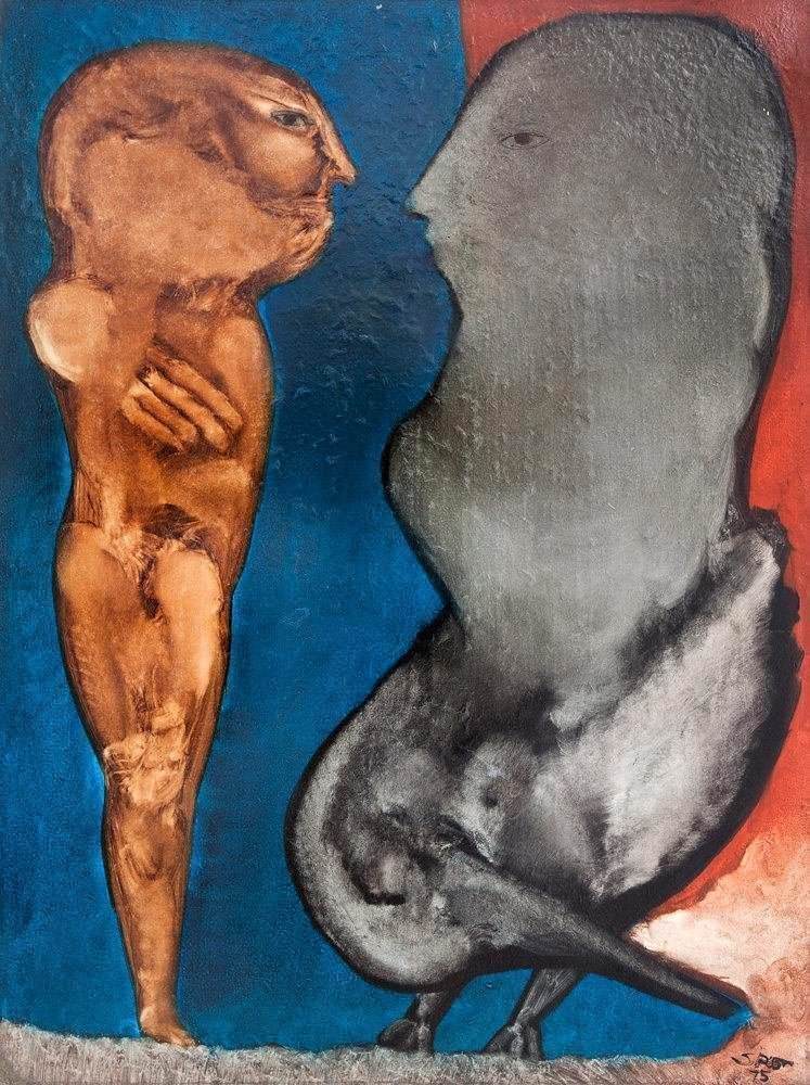 Siron Franco - Duas Figuras