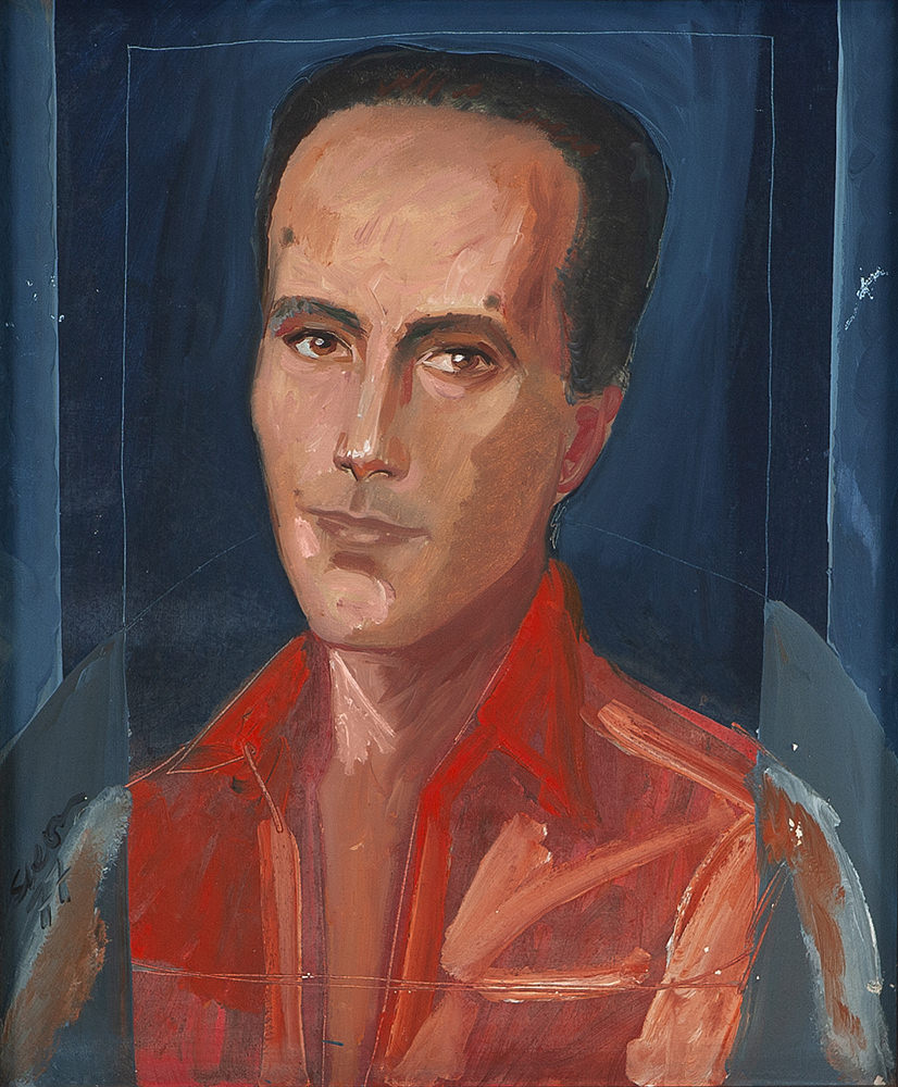 Siron Franco - Retrato de Alvaro Valle