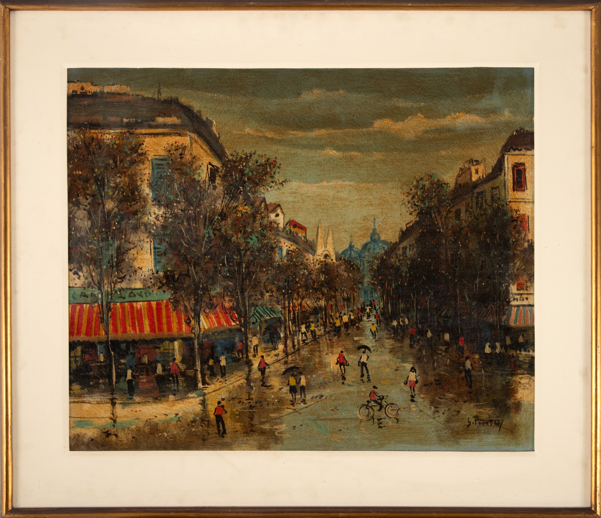 Sylvio Pinto - Boulevard em Paris