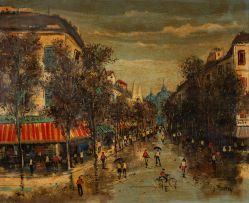 Sylvio Pinto - Boulevard em Paris