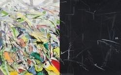 Takashi Fukushima - "Kaos Na Mata" e "Pax Cidade"  (díptico)