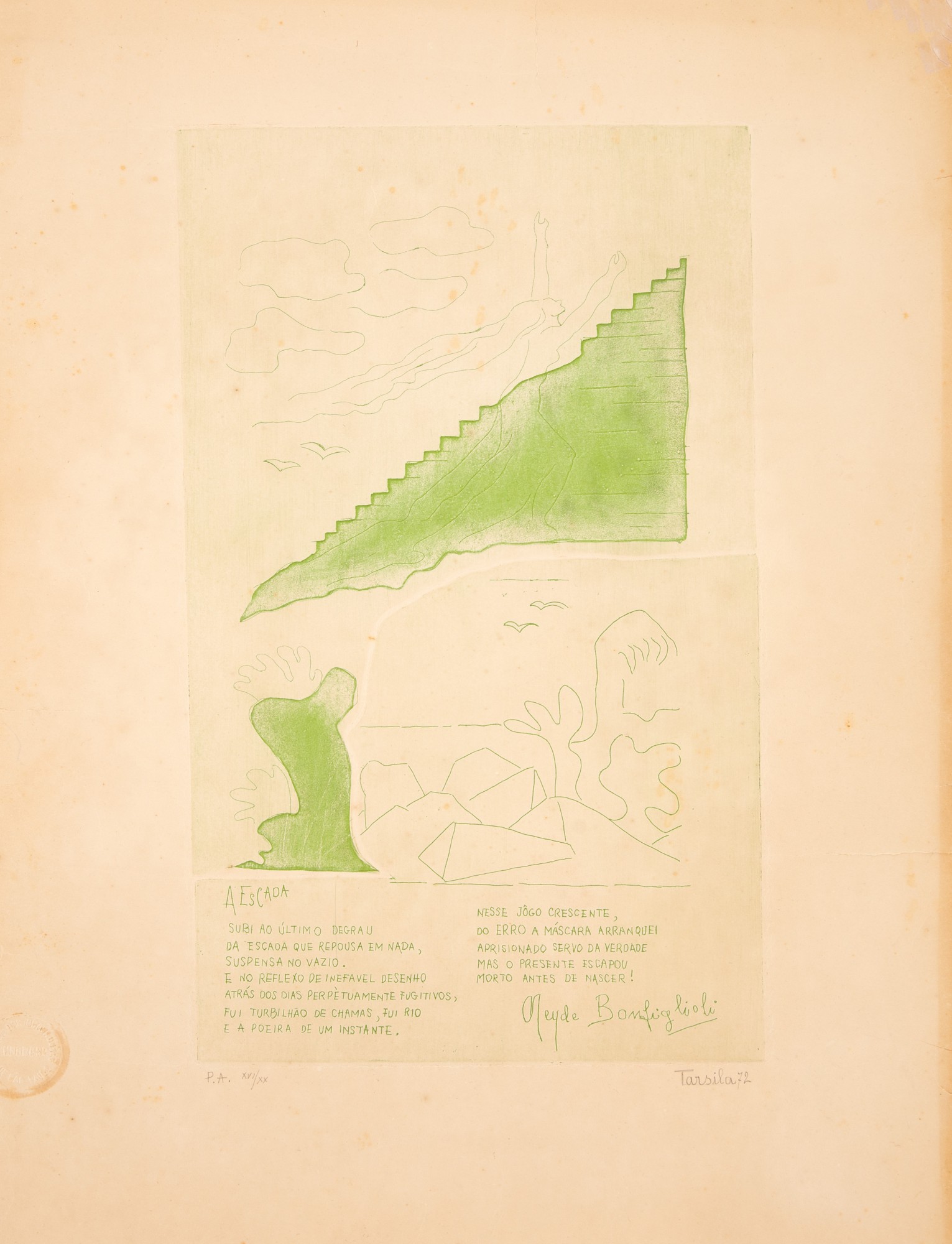 Tarsila do Amaral - A Escada