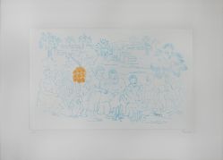 Tarsila do Amaral - Gente no Povoado