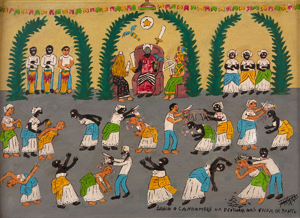 Tavares - Bahia o candomblé na feituras das filhas de santo