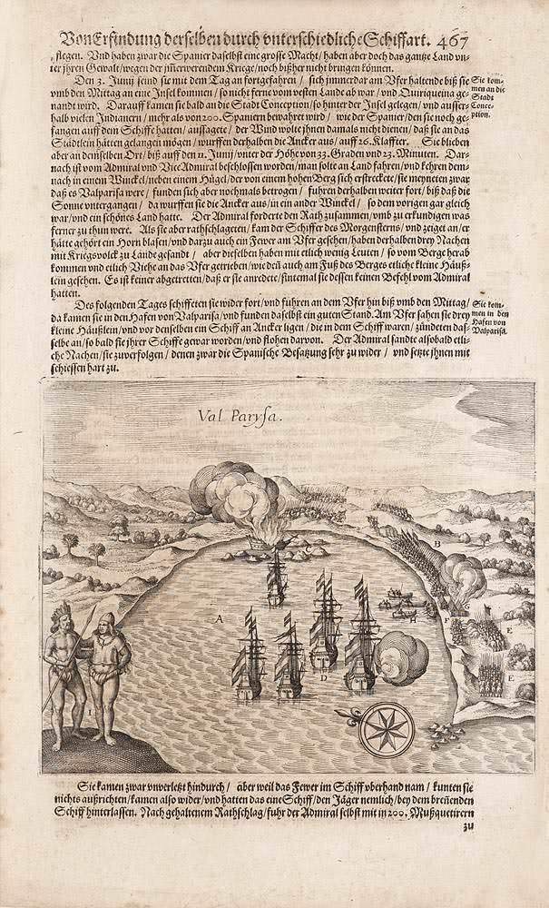 Theodore De Bry - VAL PARAISO