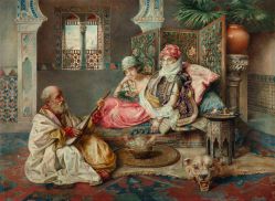 Tito Delle Frate - Orientalist Scene