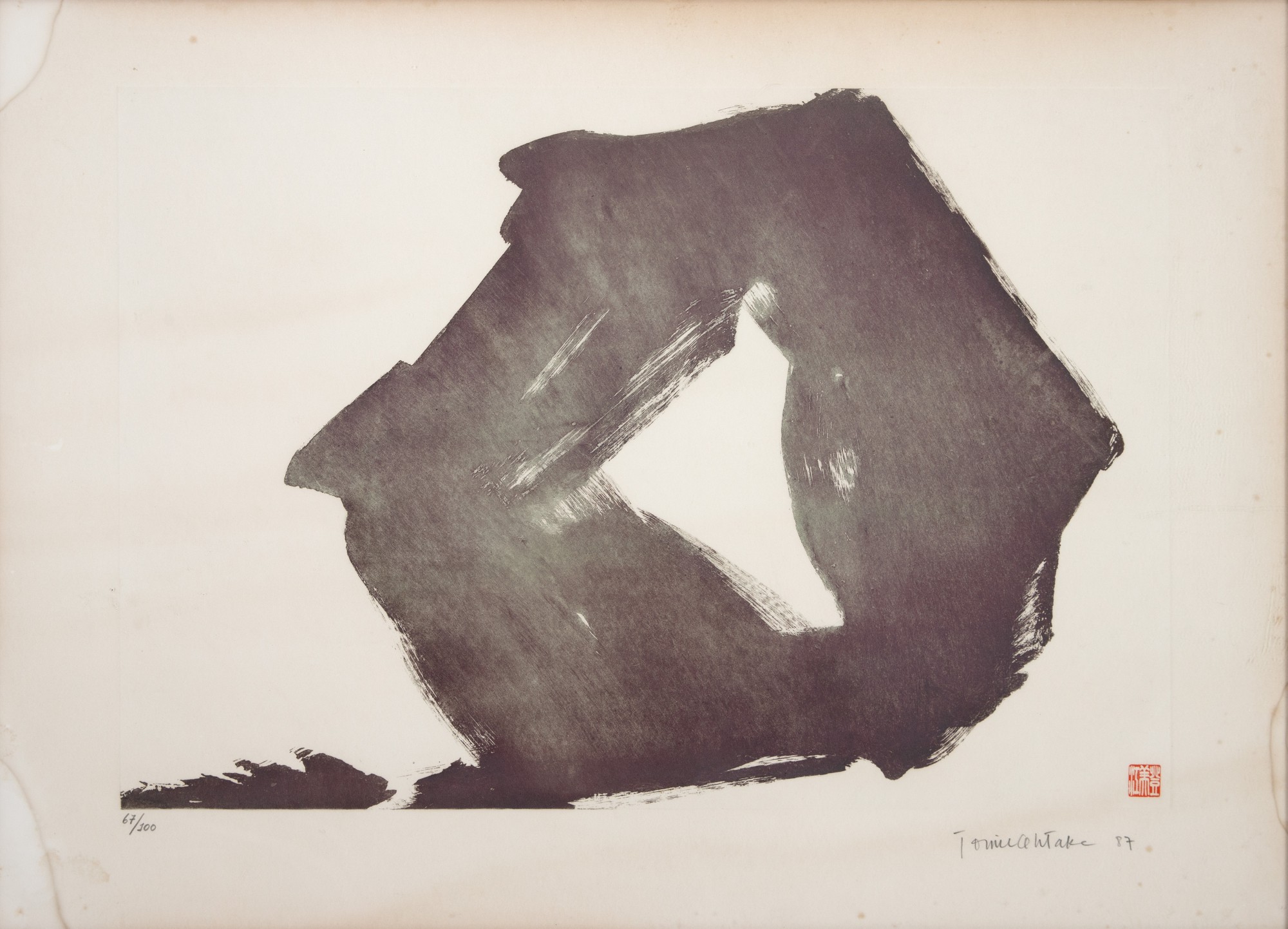 Tomie Ohtake - James Lisboa Leiloeiro Oficial | Arte Moderna e