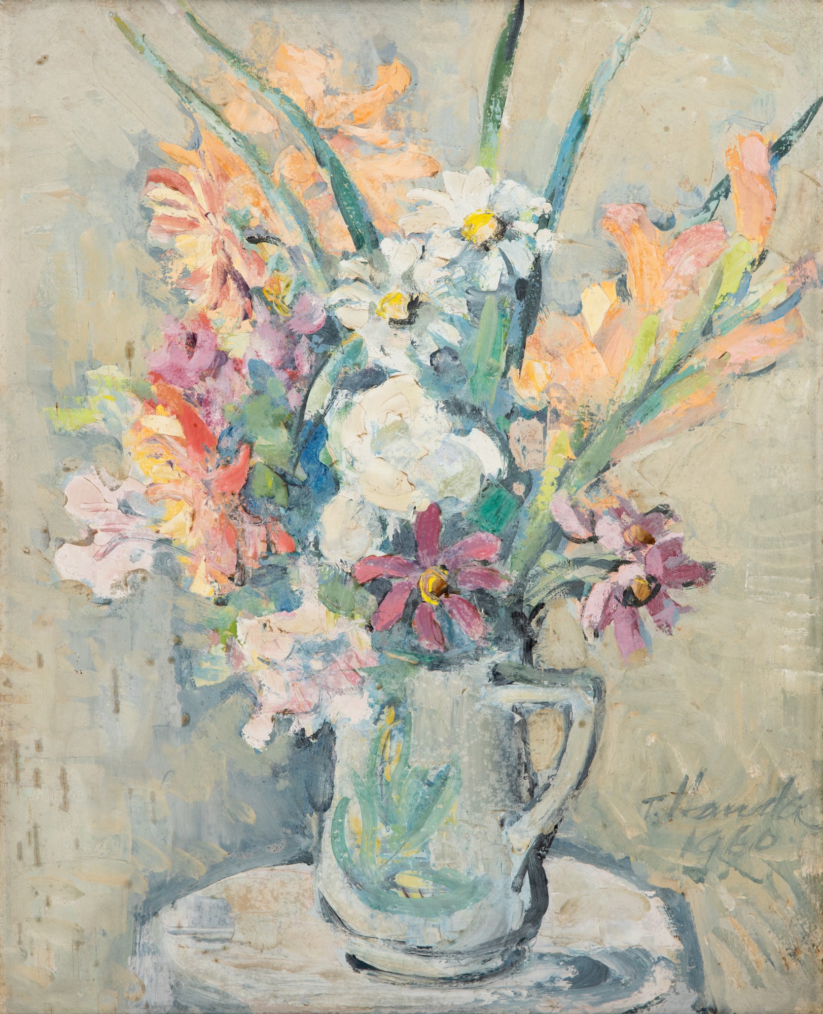 Tomoo Handa - Jarro com Flores