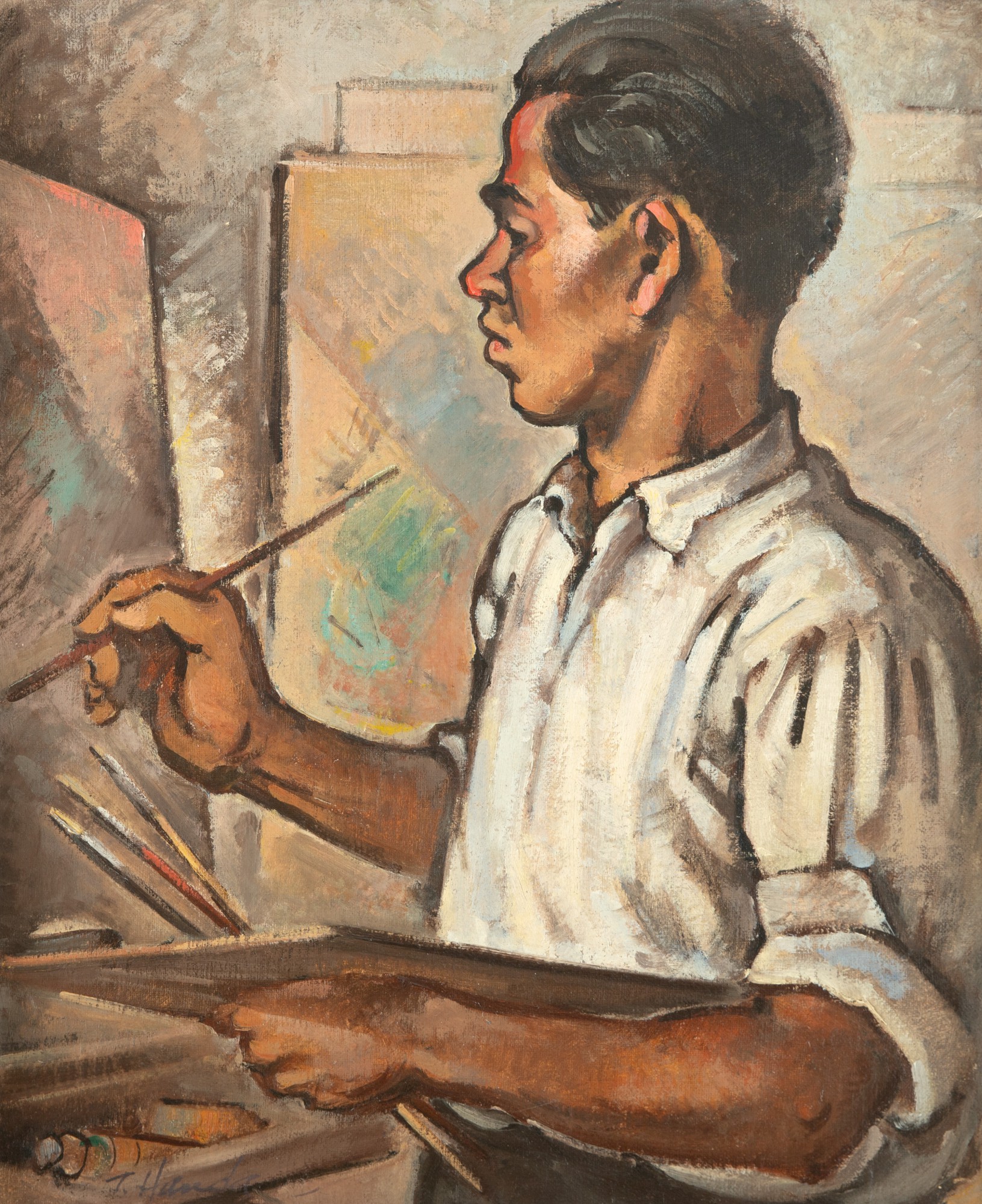 Tomoo Handa - Retrato do Mabe