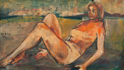 Van Acker - Mulher Deitada