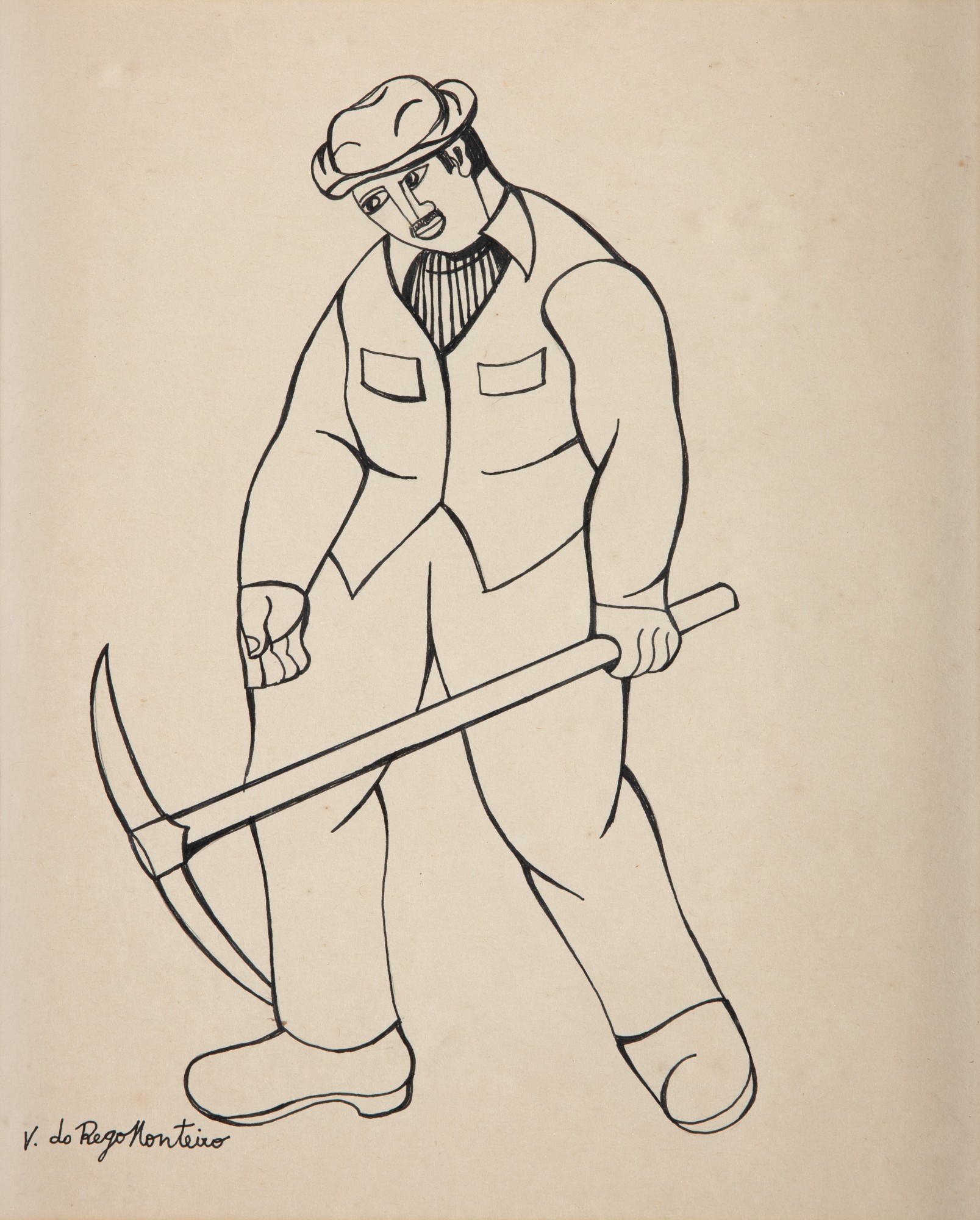 Vicente do Rego Monteiro - Calceteiro