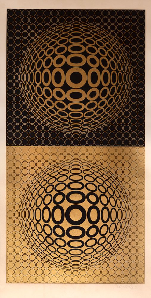 Victor Vasarely - Sem Título