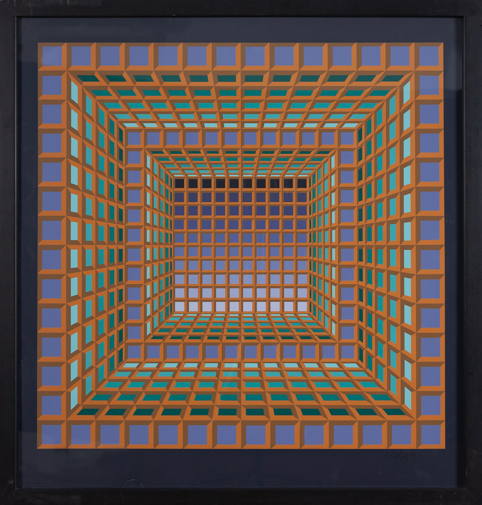 Victor Vasarely - Sem Título