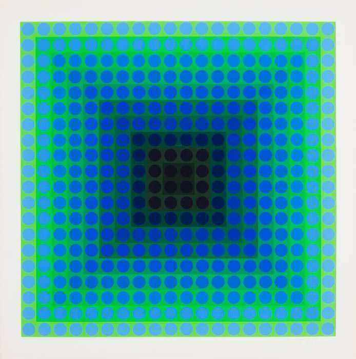 Victor Vasarely - Sem Título