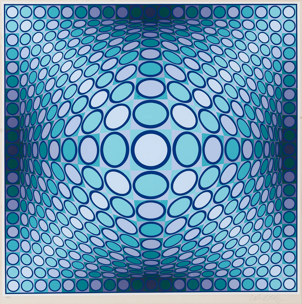 Victor Vasarely - Sem Título