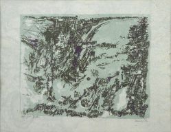 Vieira Da Silva - Estudo para Litografia "Bicho"