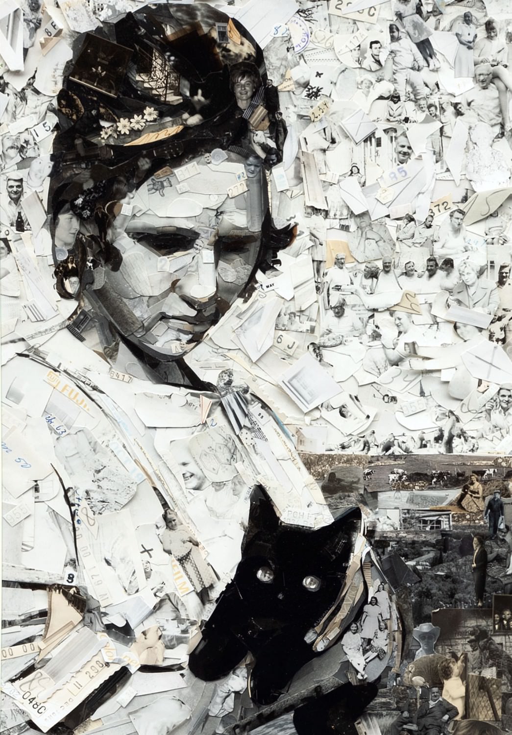 Vik Muniz - New Kitten (da série Album)