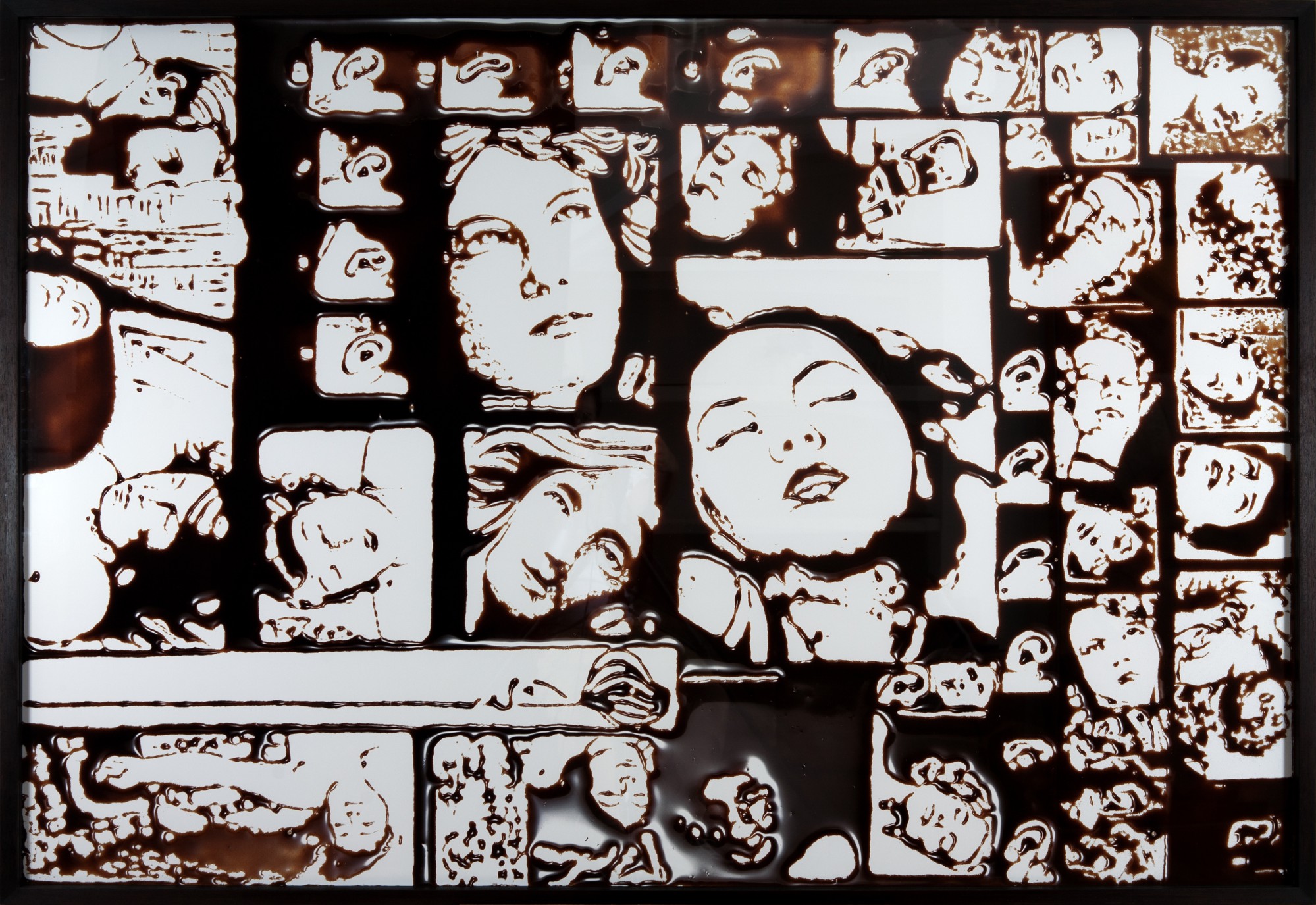 Vik Muniz - O Fenômeno do Êxtase, A Partir de Salvador Dali (Le Phénomène de L‘Extase) - Série Chocolate