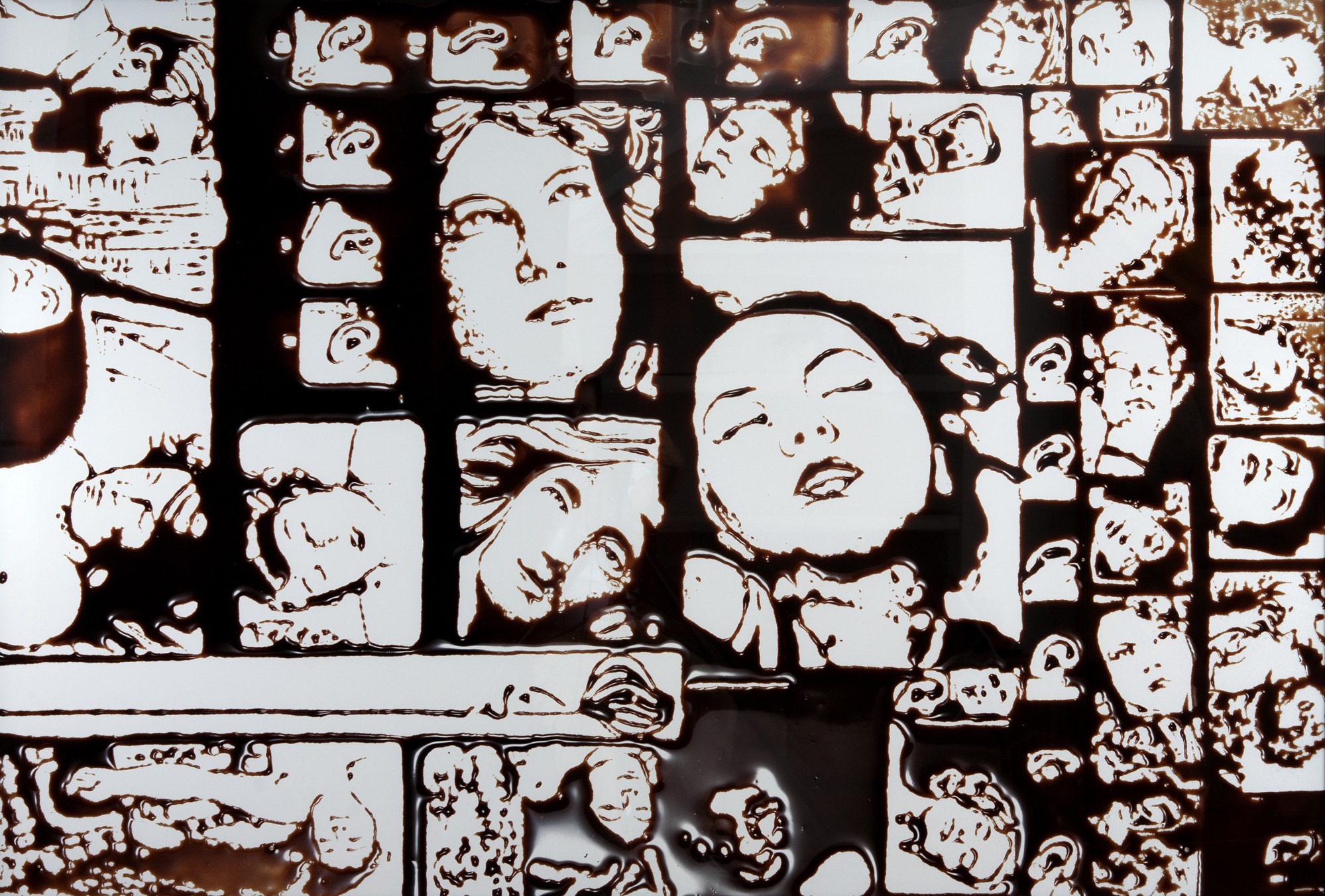 Vik Muniz - O Fenômeno do Êxtase, A Partir de Salvador Dali (Le Phénomène de L‘Extase) - Série Chocolate