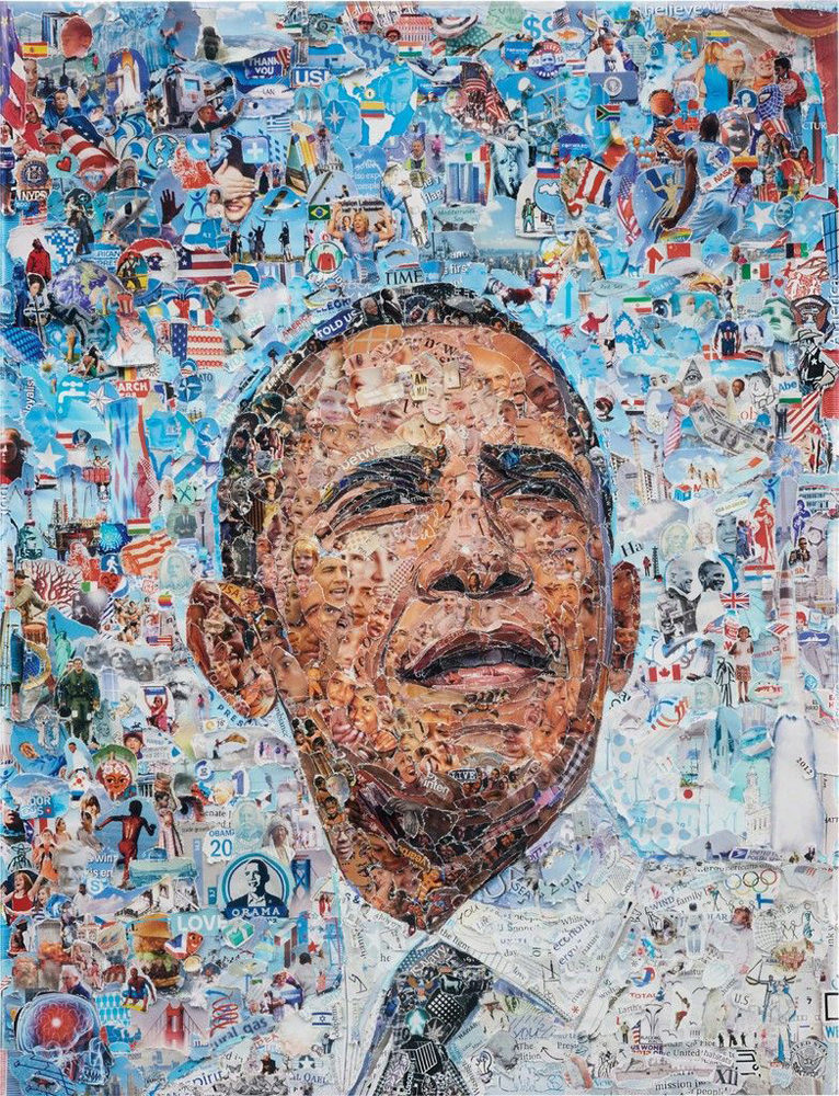 Vik Muniz - Pictures Of Magazine 2: Obama