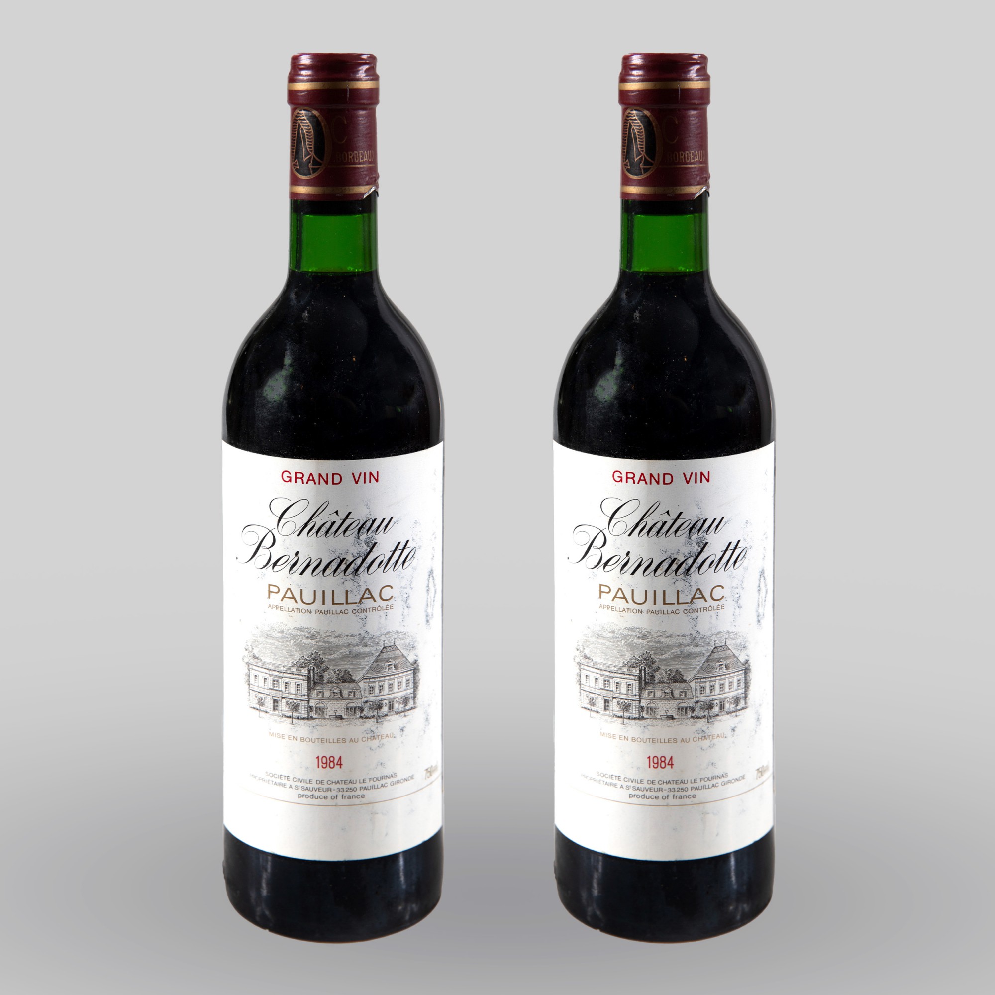 Vinho - 2 Château Bernadotte Pauillac, Bordeaux - Vinho Tinto