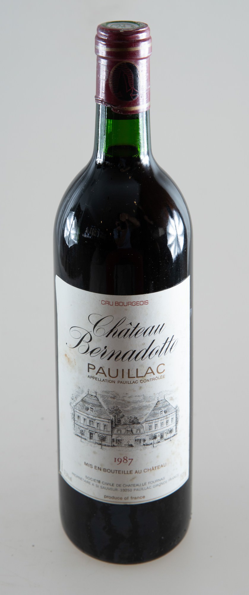 Vinho - Château Bernadotte