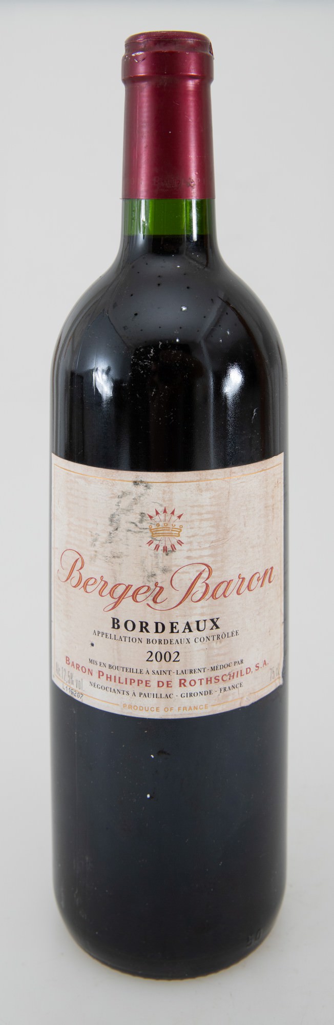 Vinho - Bordeaux Berger Baron