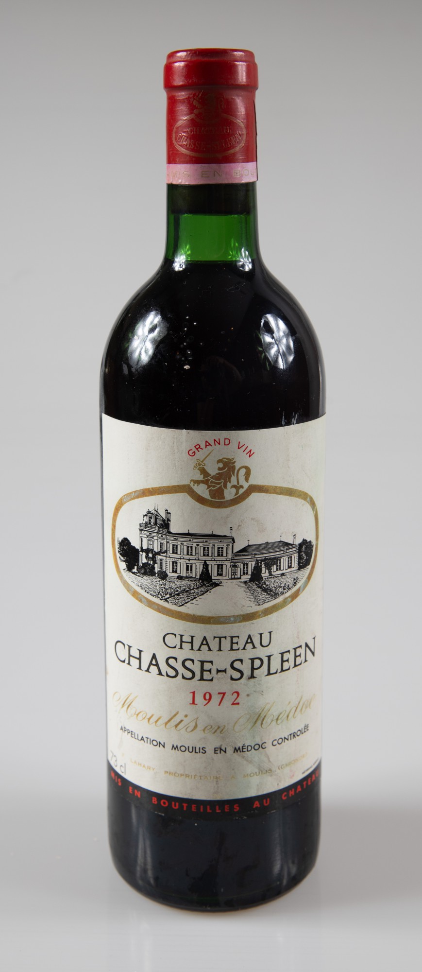 Vinho - Château Chasse-Spleen, Moulis en Médoc,Bordeaux, Vinho tinto