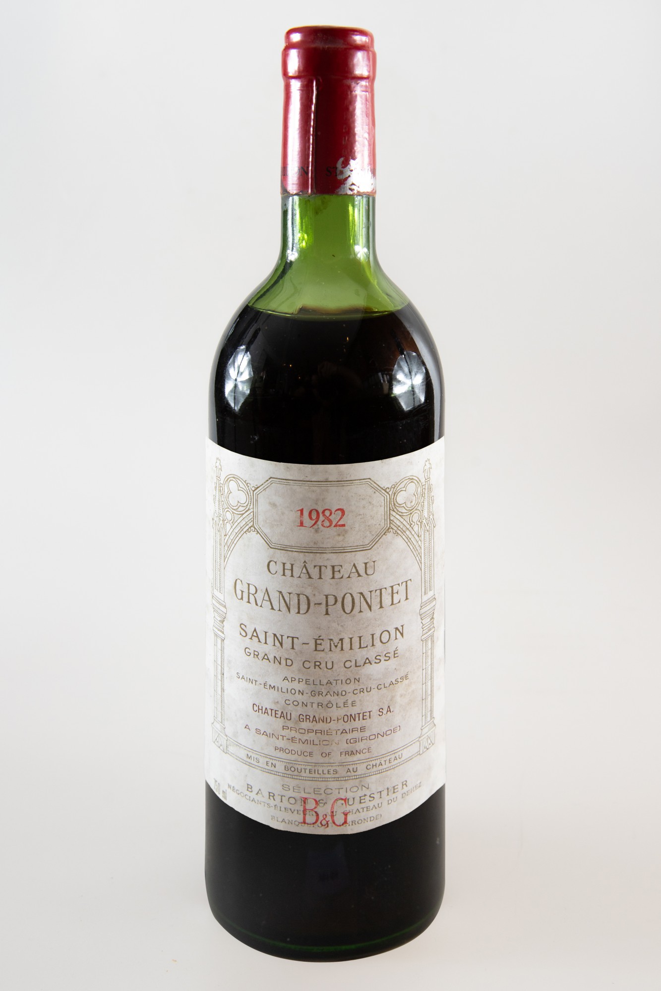 Vinho - Chateau Grand - Pontet, Saint Emilion Grand Cru Classe, Bordeaux