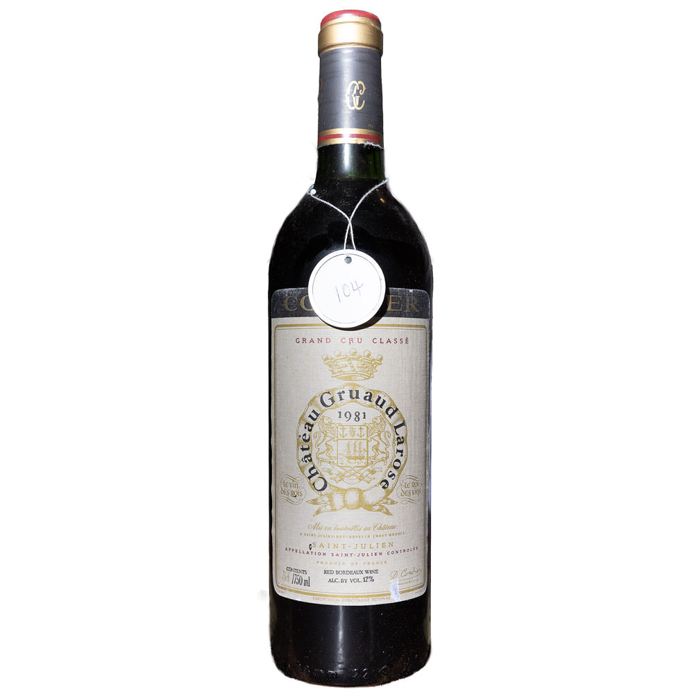 Vinho - Château Gruaud Larose - Saint Julien - Grand Cru Classé