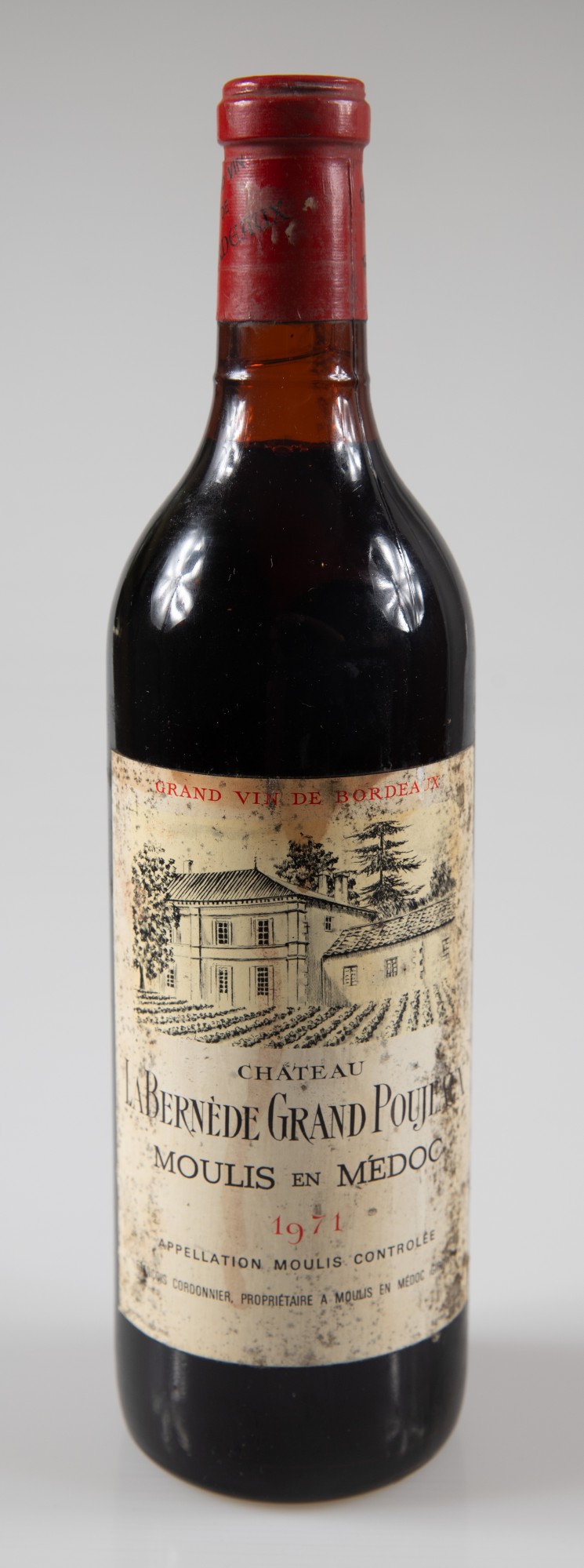 Vinho - Château La Bernède Grand Poujeaux , Moulis en Médoc ,Bordeaux - vinho tinto