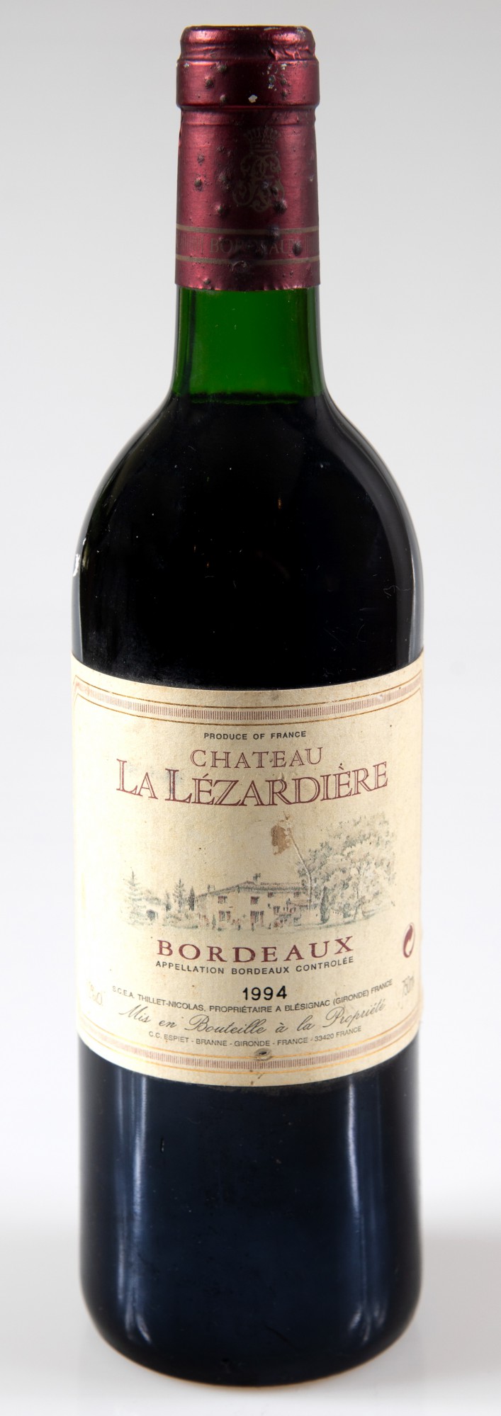 Vinho - Château La Lézardiere, Bordeaux, Vinho Tinto