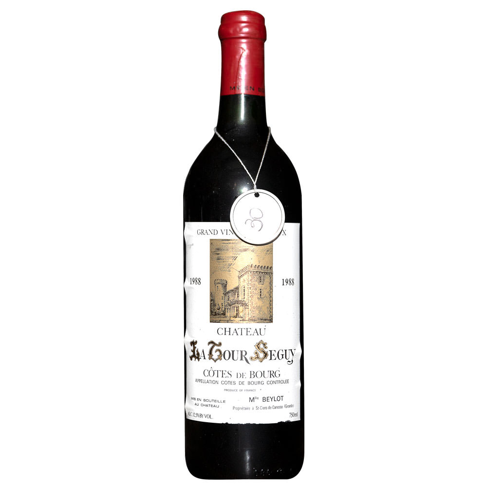 Vinho - Château La Tour Seguy- Cotes de Bourg - grand vin bordaux