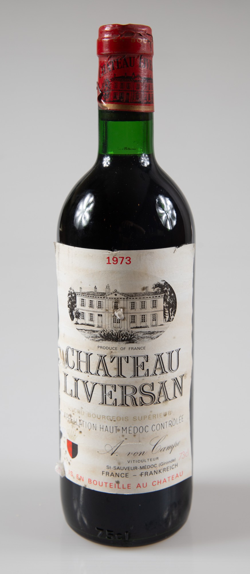 Vinho - Château Liversan, Haut-Médoc, Bordeaux, Vinho tinto