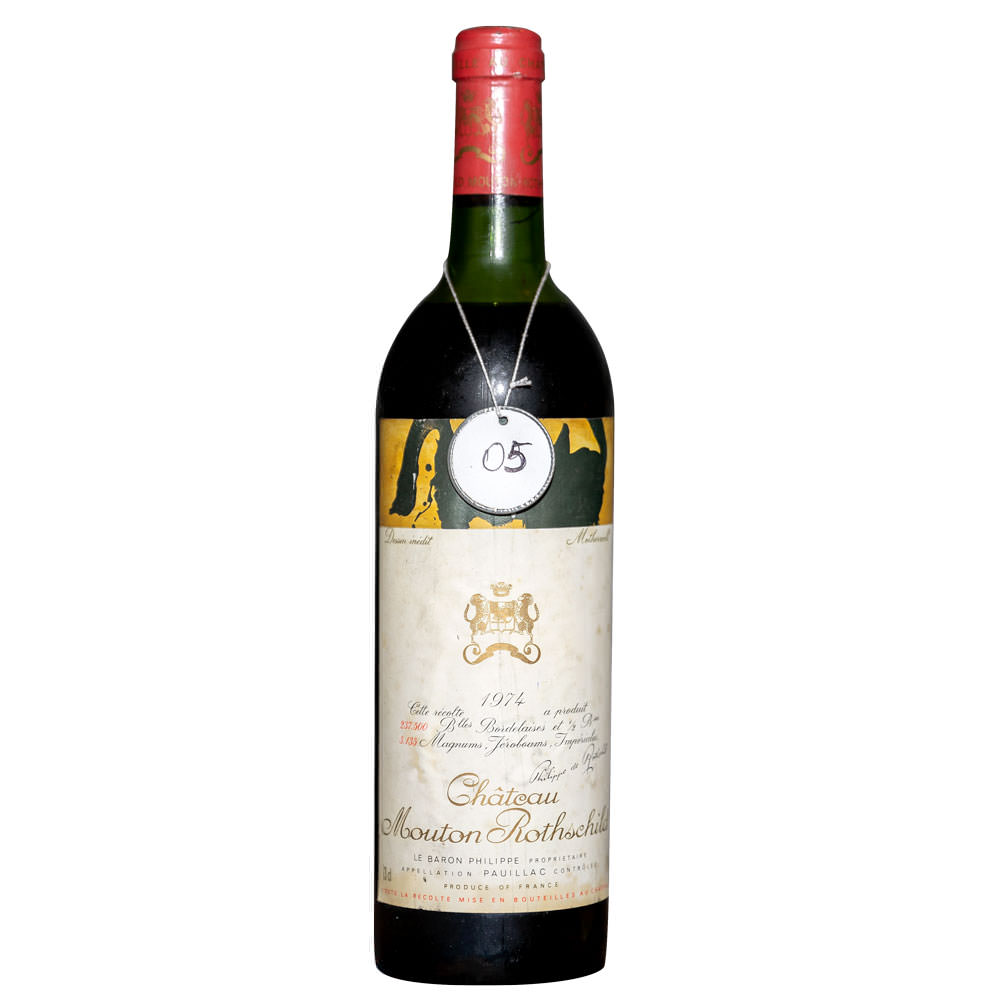 Vinho - Château Mouton Rosthschild - Baron Philippine (Pauillac)