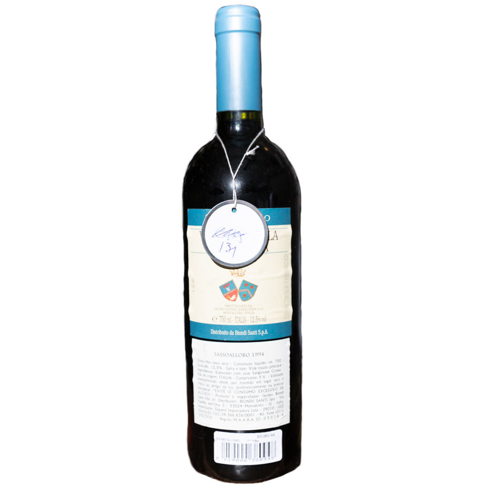 Vinho - Sassoalloro - Biondi Santi