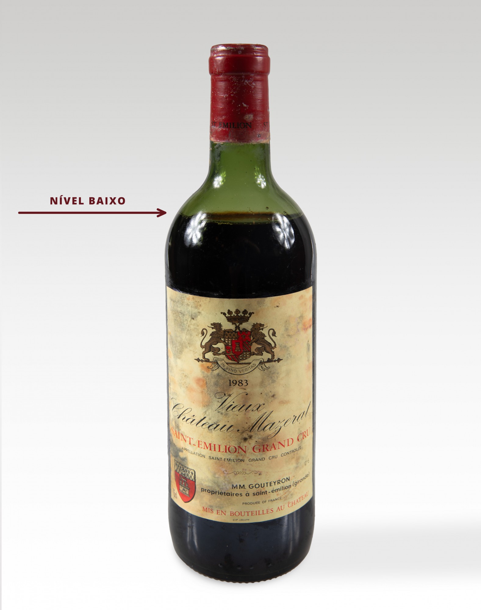 Vinho - Vieux Château Mazerat, Saint Émilion Grand Cru Classé ,Bordeaux, vinho tinto