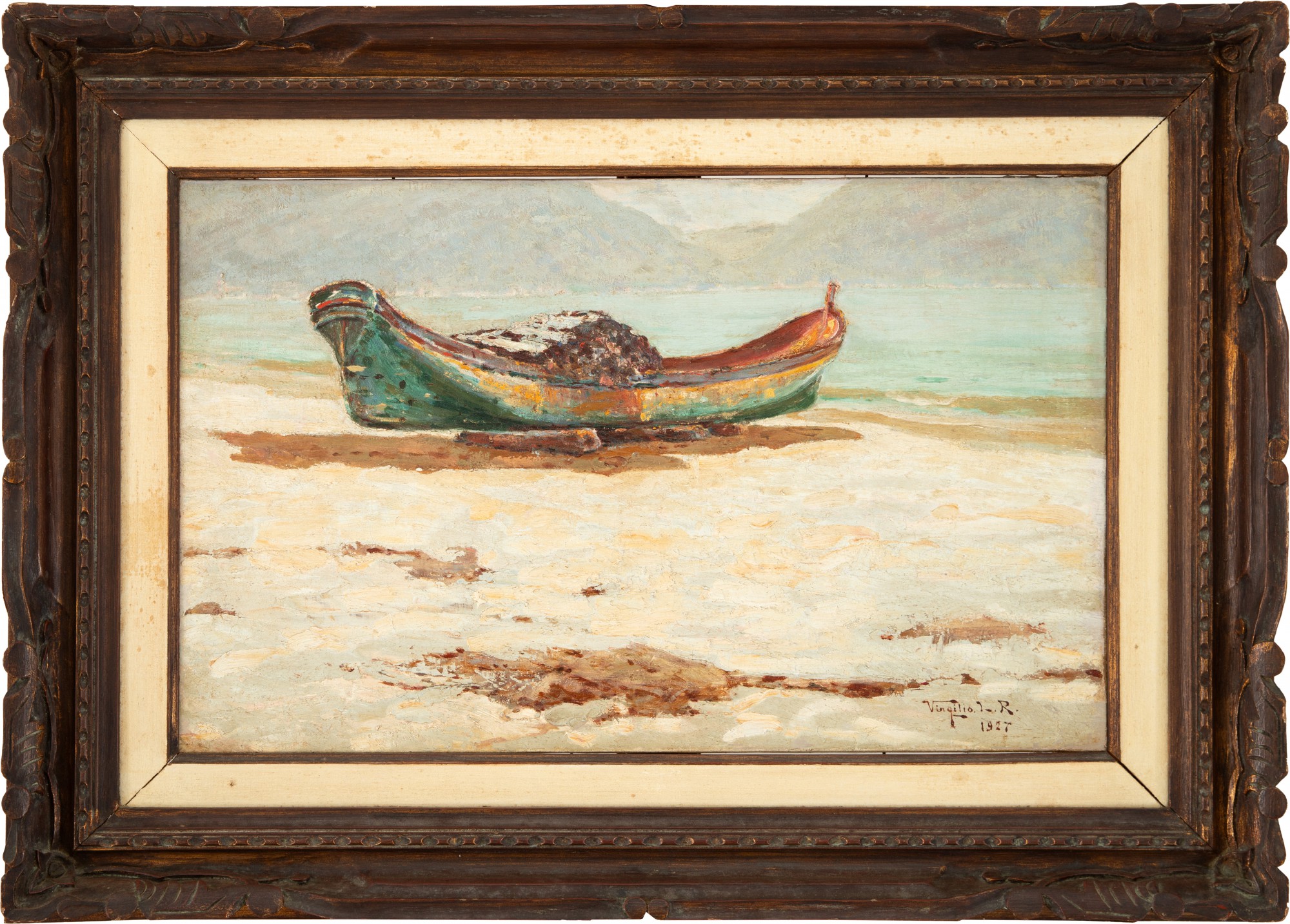 Virgílio Lopes Rodrigues - Barco Na Praia