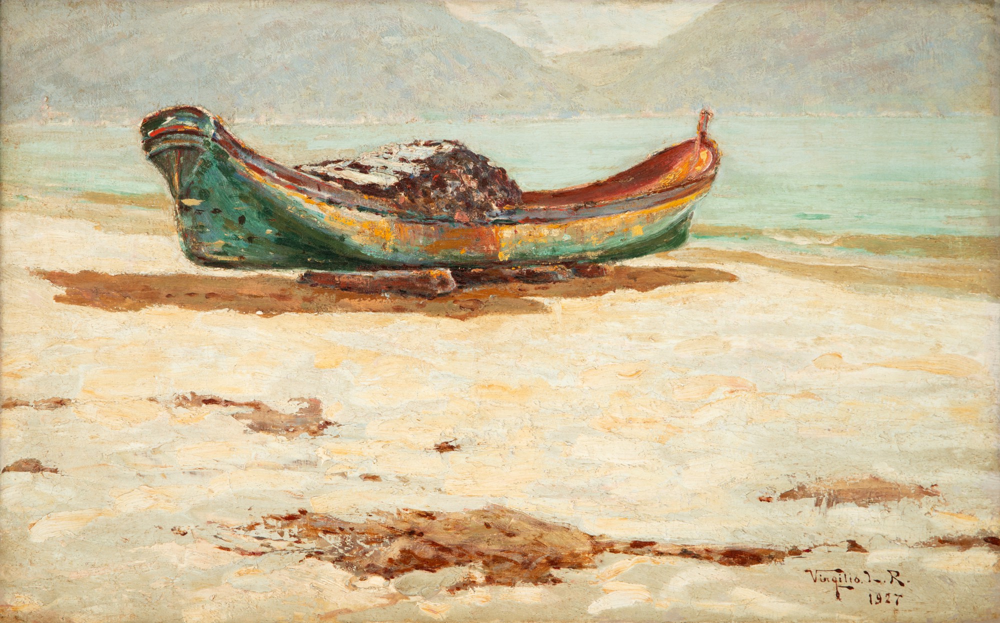 Virgílio Lopes Rodrigues - Barco Na Praia