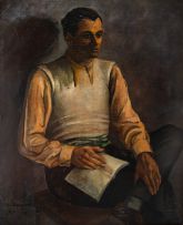 Waldemar Da Costa - Retrato de Alvaro de Monreal