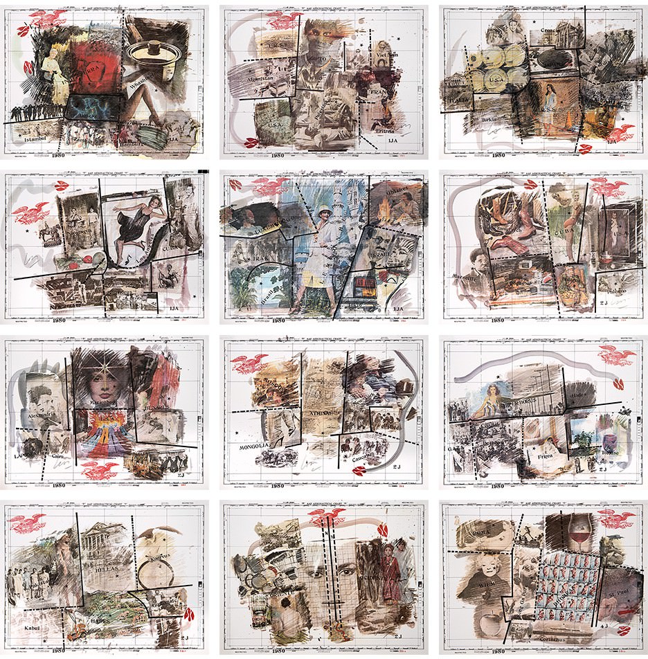 Wesley Duke Lee - Álbum - Cartografia Anímica | Viagem Utópica Contemporânea